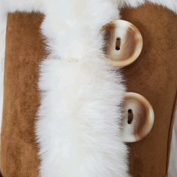 SO Abigail Brown & White Womens Boots SIZE 6 - Picture 5 of 7